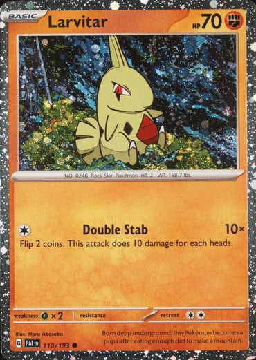 Larvitar (110/193) (Cosmo Foil) [Miscellaneous Cards] (ONLINE ORDER ONLY)