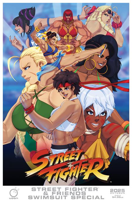2025 Street Fighter & Friends Swimsuit Special #1 (One Shot) C Tovio Rogers Variant (10/01/2025) Udon (ONLINE ORDER ONLY)