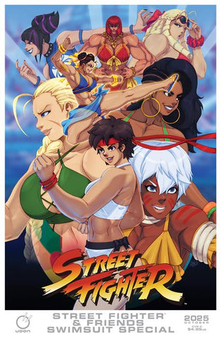2025 Street Fighter & Friends Swimsuit Special #1 (One Shot) C Tovio Rogers Variant (10/01/2025) Udon (ONLINE ORDER ONLY)