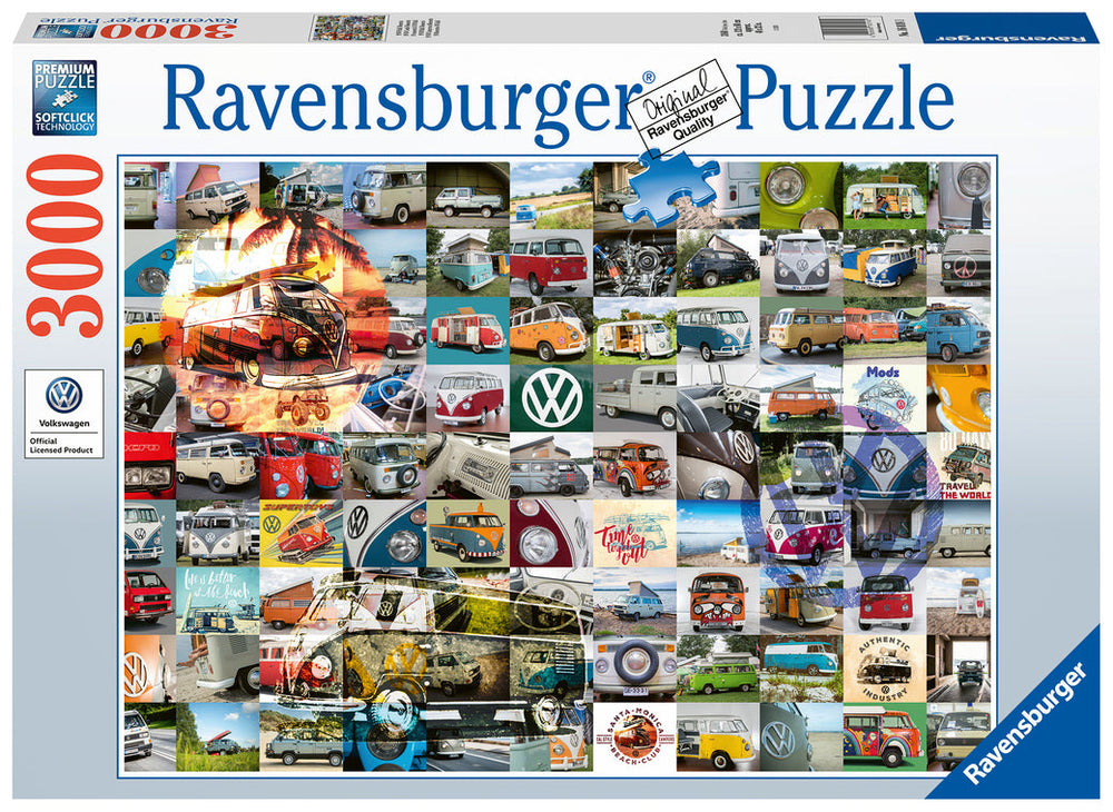 Puzzle: 99 VW Camper Van Moments (ONLINE ORDER ONLY)