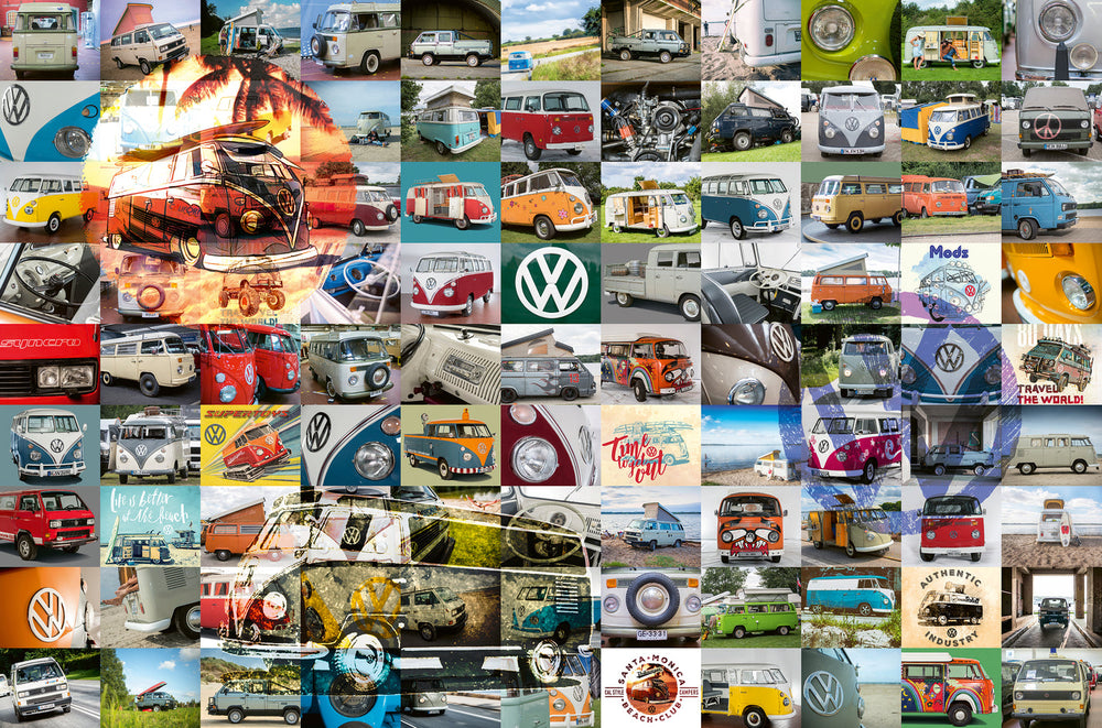 Puzzle: 99 VW Camper Van Moments (ONLINE ORDER ONLY)
