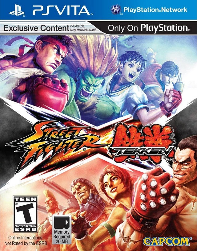 Street Fighter X Tekken (Playstation Vita) (ONLINE ORDER ONLY)
