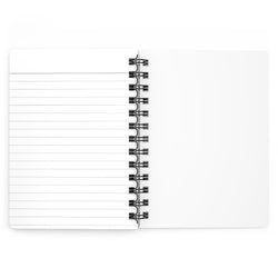 Groovy Alien Peace Spiral Bound Journal – Retro 90s Smiley UFO & Rainbow Notebook Spiral Bound Journal (ONLINE ORDER ONLY)