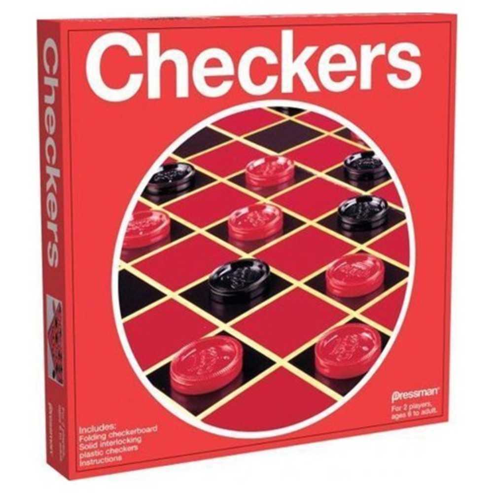 Classic Checkers Board Game (ONLINE ORDER ONLY)