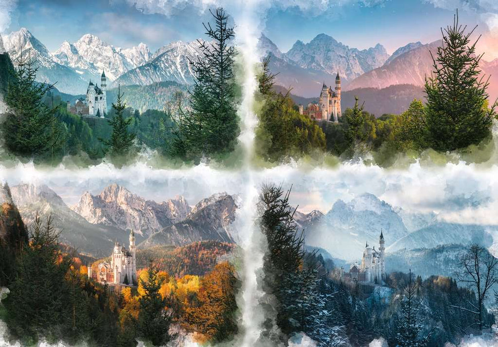 Puzzle: Castle Through the Seasons (ONLINE ORDER ONLY)