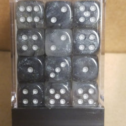 Borealis Light Smoke/silver 7-Dice / 16mm / 12mm / 30mm Luminary (Online Only)