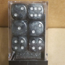 Borealis Light Smoke/silver 7-Dice / 16mm / 12mm / 30mm Luminary (Online Only)