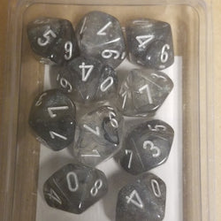 Borealis Light Smoke/silver 7-Dice / 16mm / 12mm / 30mm Luminary (Online Only)