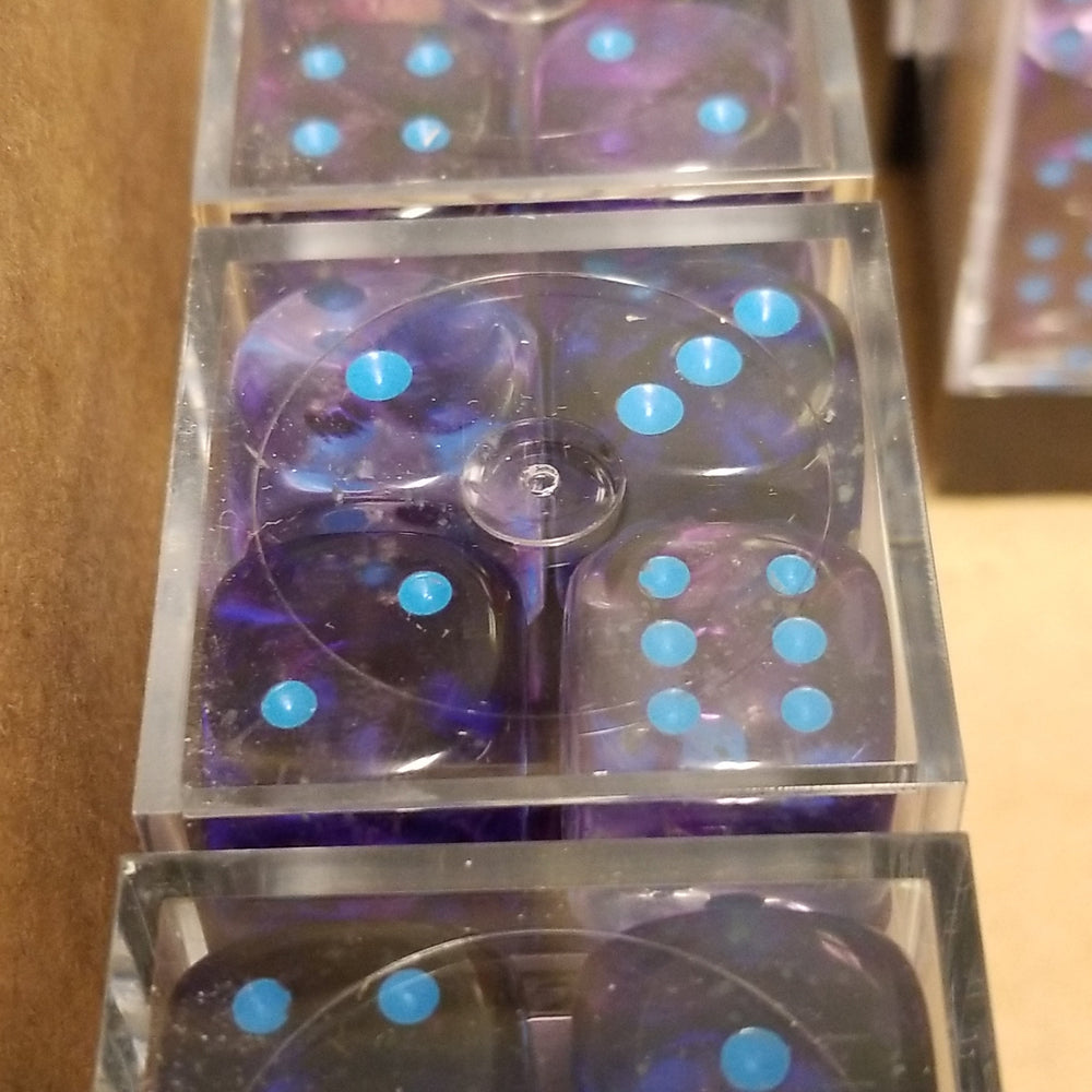 Nebula Nocturnal/blue Luminary 7-Dice/16mm/12mm/30mm/Ten10's (Online Only)