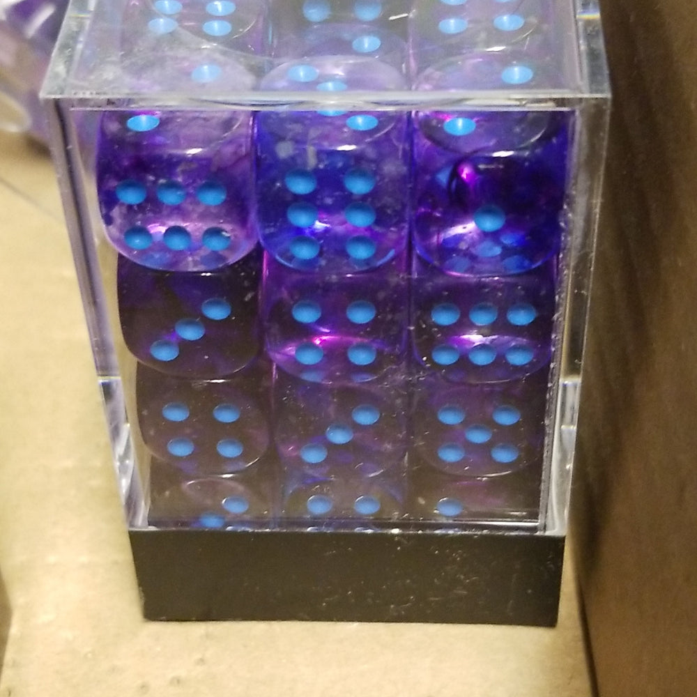 Nebula Nocturnal/blue Luminary 7-Dice/16mm/12mm/30mm/Ten10's (Online Only)
