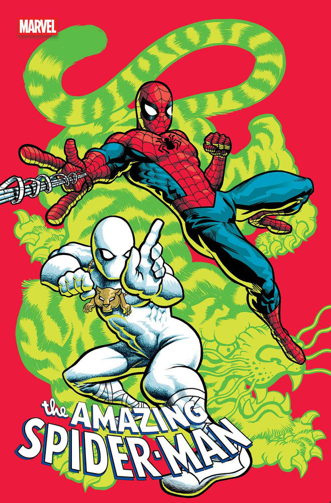Amazing Spider-Man #13 C J. Gonzo White Tiger Team-Up Variant (10/01/2025) Marvel (ONLINE ORDER ONLY)