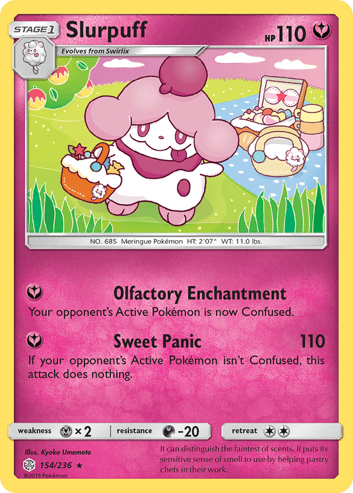 Slurpuff (154/236) [Sun & Moon: Cosmic Eclipse] (Online Only)
