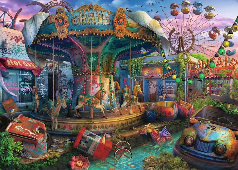 Puzzle: Abandoned Places - Gloomy Carnival (ONLINE ORDER ONLY)