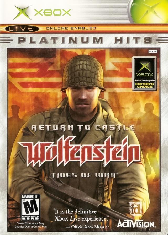 Return to Castle Wolfenstein Tides of War (Platinum HIts) (Xbox) (ONLINE ORDER ONLY)