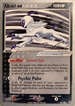 Absol ex (92/108) (Legendary Ascent - Tom Roos) [World Championships 2007] (Online Only)