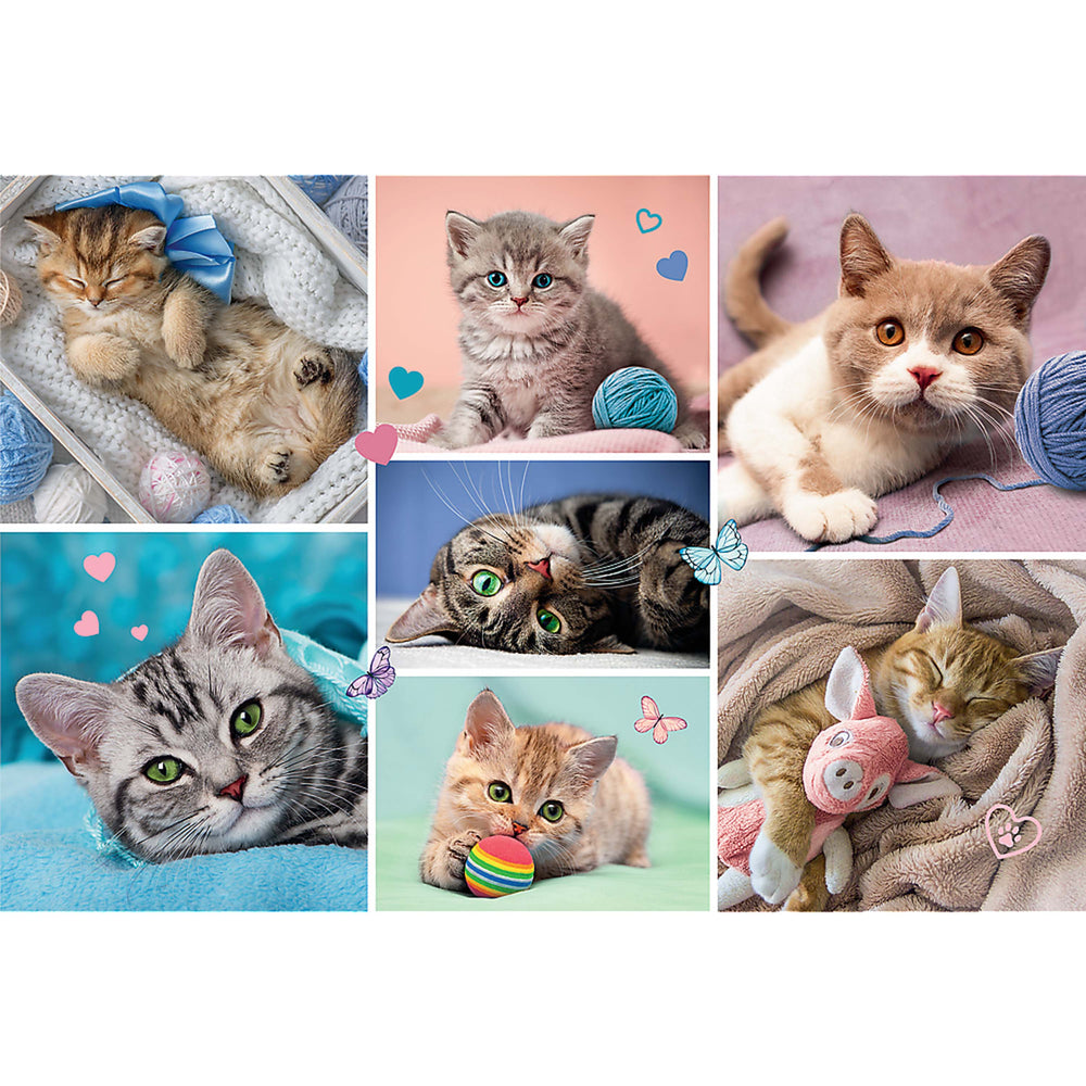 Trefl Red 100 Piece Kids Puzzle - In the cat world (ONLINE ORDER ONLY)