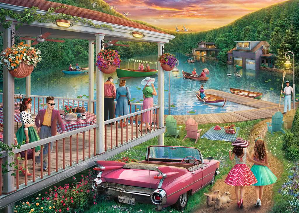 Puzzle: Large Format - Summer at The Lake (ONLINE ORDER ONLY)