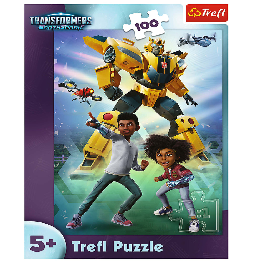 Trefl Red Transformers Team 100 Piece Puzzle (ONLINE ORDER ONLY)