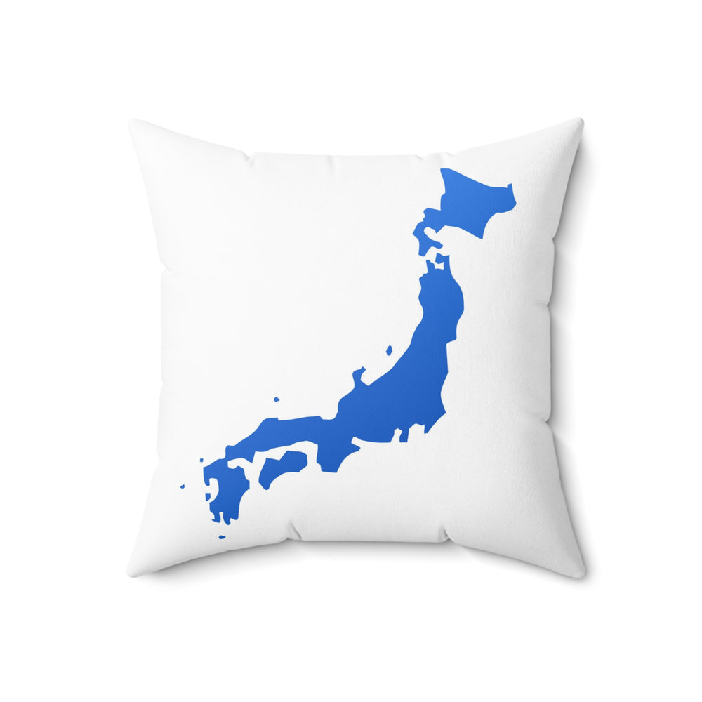 2001 Anime Imports Logo Blue & Japan Spun Polyester Square Pillow