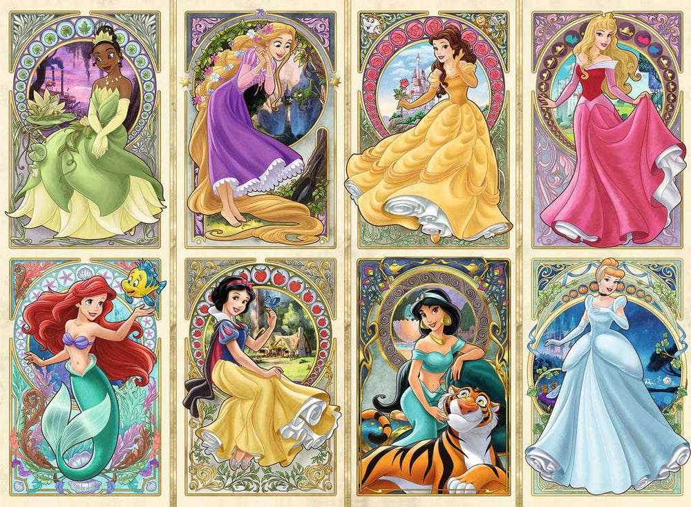 Puzzle: Disney - Art Nouveau Princess (ONLINE ORDER ONLY)