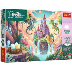 Trefl Kids Inspired By Fantasy Knight of Treflik and the Dragons 100 Piece Kids Puzzle (ONLINE ORDER ONLY)