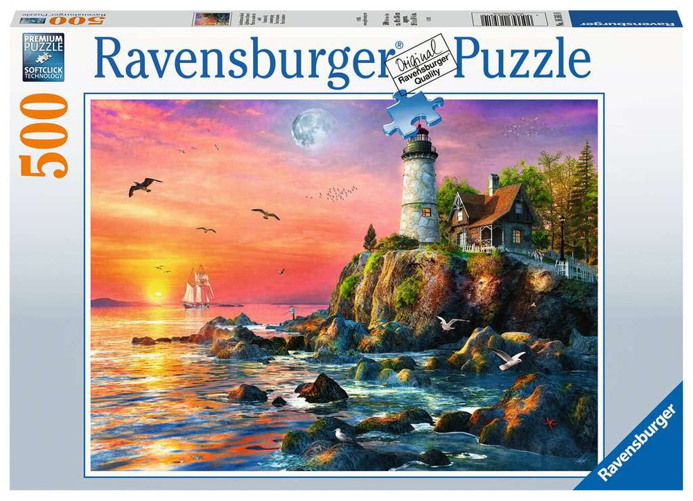Puzzle: Lighthouse at Sunset (ONLINE ORDER ONLY)