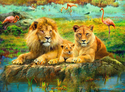 Puzzle: Lions in the Savanna (ONLINE ORDER ONLY)
