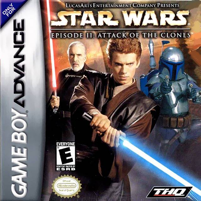 Star Wars Episode II: Attack of the Clones (Gameboy Advance) (ONLINE ORDER ONLY)
