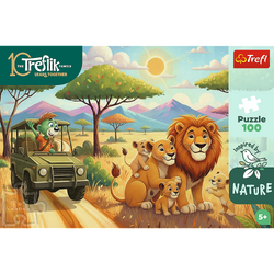 Trefl Kids Treflik Family - Inspired By Nature Lions 100 Piece Puzzle (ONLINE ORDER ONLY)