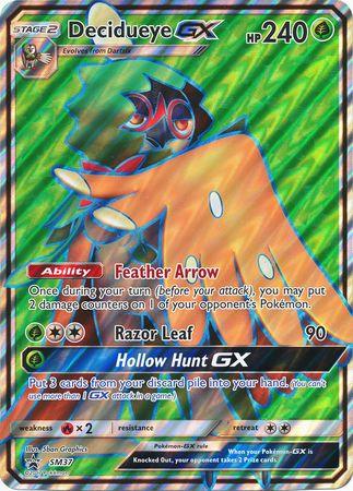 Decidueye GX (SM37) (Jumbo Card) [Sun & Moon: Black Star Promos] (Online Only)