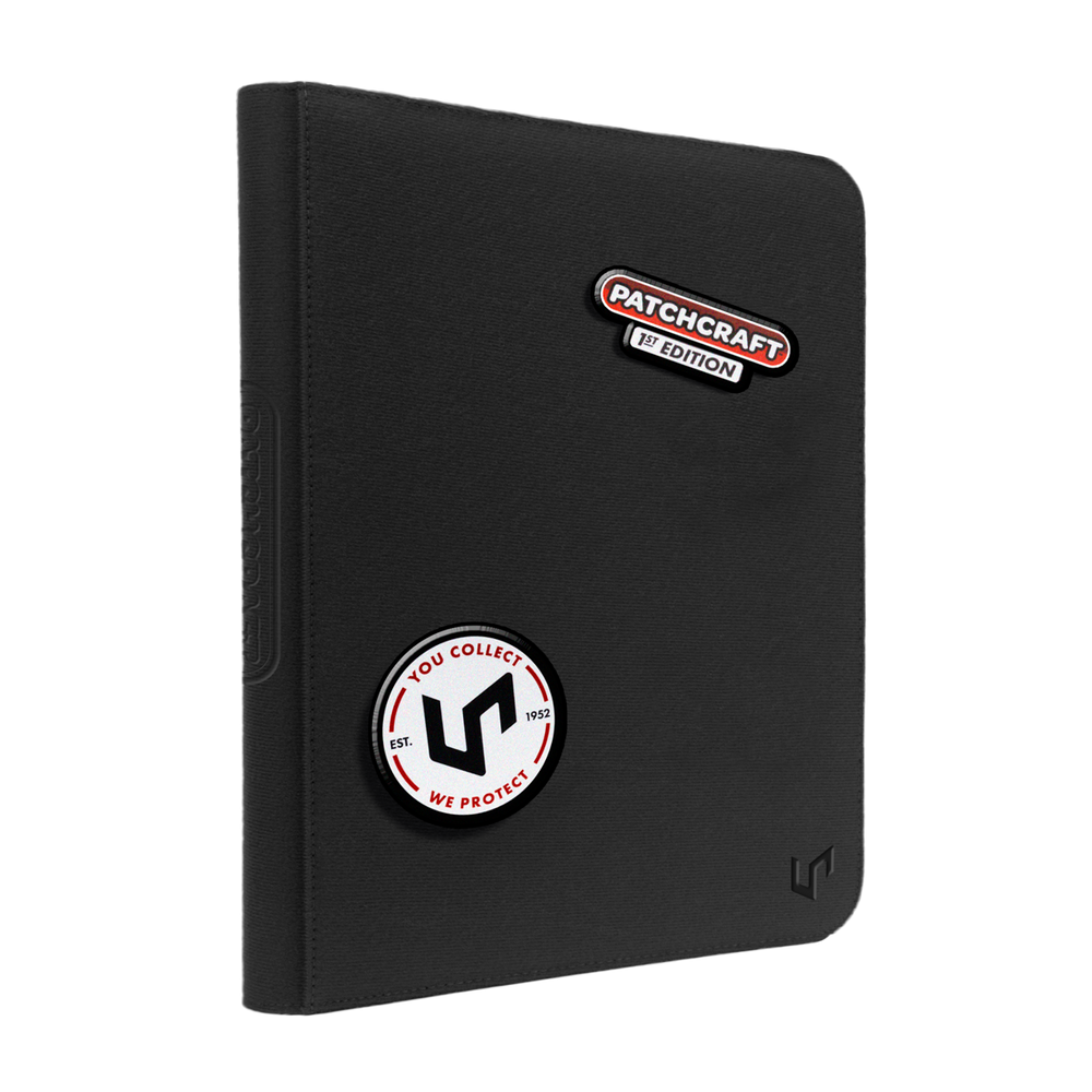 PATCHCRAFT™ Zippered 9-Pocket PRO-BINDER® Black (ONLINE ORDER ONLY)
