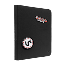 PATCHCRAFT™ Zippered 9-Pocket PRO-BINDER® Black (ONLINE ORDER ONLY)