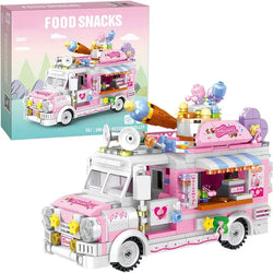 Dessert Trolley Building Block toys Minifigures Food Trucks Fun for All over 500 Pieces (ONLINE ORDER ONLY)