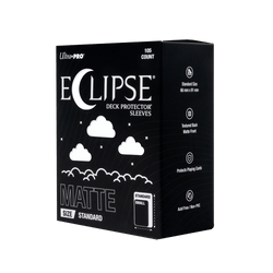 ECLIPSE® Matte Standard DECK PROTECTOR® Sleeves: Arctic White - 105ct