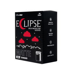 ECLIPSE® Matte Standard DECK PROTECTOR® Sleeves: Apple Red - 105ct (ONLINE ORDER ONLY)