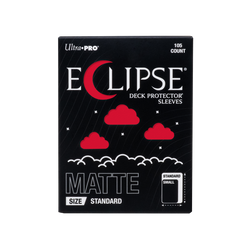 ECLIPSE® Matte Standard DECK PROTECTOR® Sleeves: Apple Red - 105ct