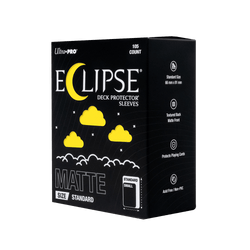 ECLIPSE® Matte Standard DECK PROTECTOR® Sleeves: Lemon Yellow - 105ct (ONLINE ORDER ONLY)