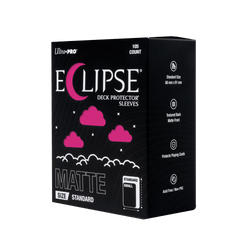 ECLIPSE® Matte Standard DECK PROTECTOR® Sleeves: Hot Pink - 105ct (ONLINE ORDER ONLY)