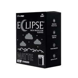 ECLIPSE® Matte Standard DECK PROTECTOR® Sleeves: Smoke Grey - 105ct