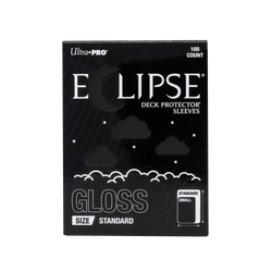 ECLIPSE® Gloss Standard DECK PROTECTOR® Sleeves: Jet Black - 105ct
