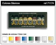 Model Air Set: Basic Colors (8) (ONLINE ORDER ONLY)