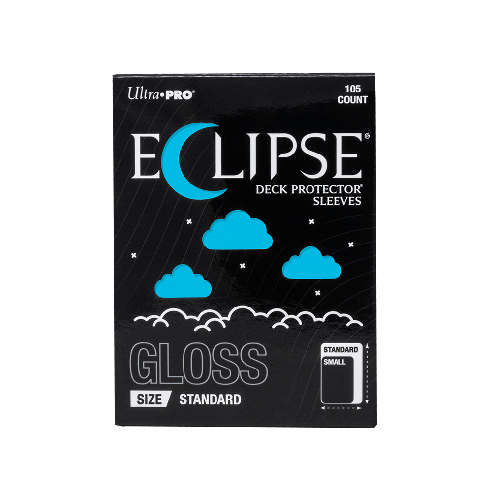 ECLIPSE® Gloss Standard DECK PROTECTOR® Sleeves: Sky Blue - 105ct (ONLINE ORDER ONLY)