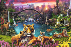Puzzle: Tigers in Paradise (ONLINE ORDER ONLY)