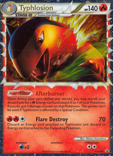 Typhlosion (HGSS09) [HeartGold & SoulSilver: Black Star Promos] (Online Only)