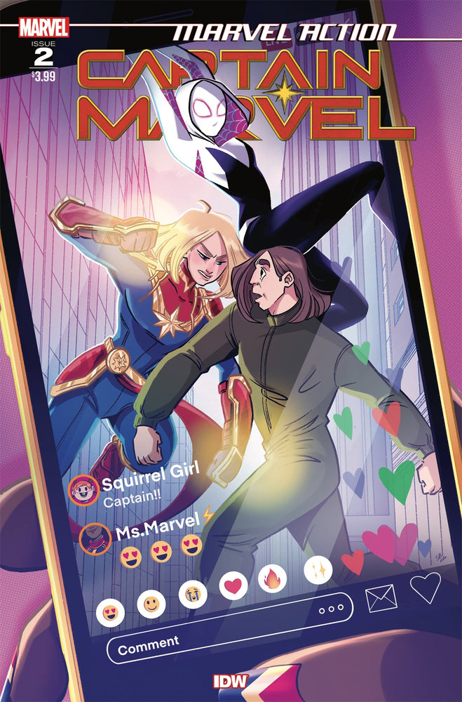 Marvel Action Captain Marvel #2 Boo Sweeney (04/07/2021) Idw (ONLINE ORDER ONLY)