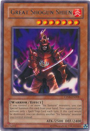 Great Shogun Shien [CP08-EN008] Rare (ONLINE ORDER ONLY)