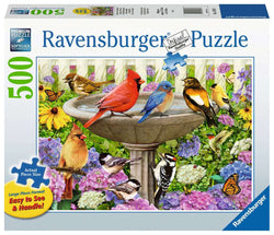 Puzzle: Large Format - At the Birdbath (ONLINE ORDER ONLY)