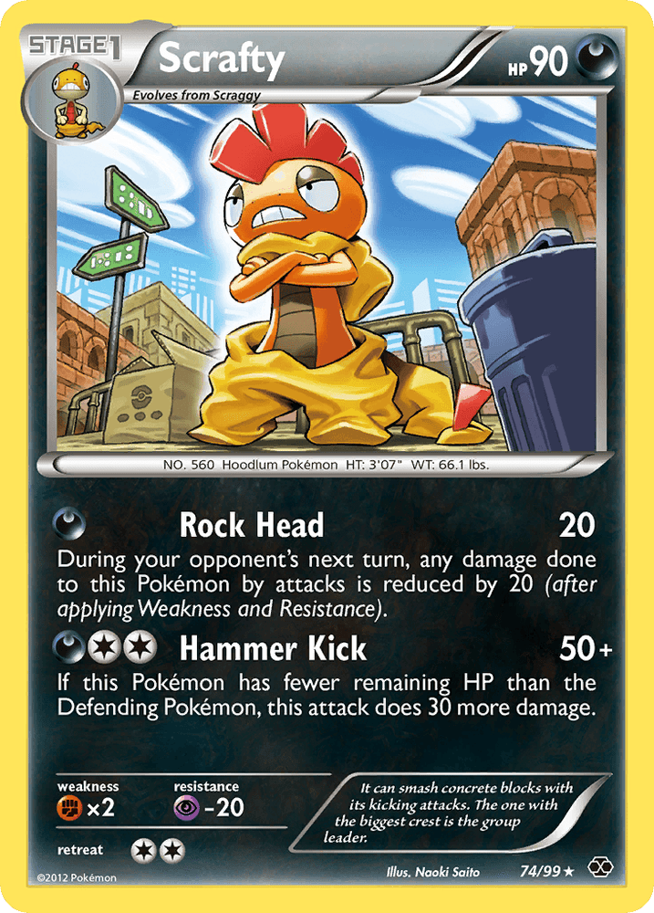 Scrafty (74/99) [Black & White: Next Destinies] (Online Only)