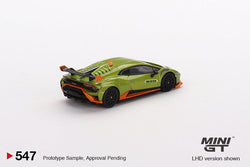 Mini-GT Lamborghini Huracán STO Verde Citrea #547 1:64 MGT00547 (ONLINE ORDER ONLY)