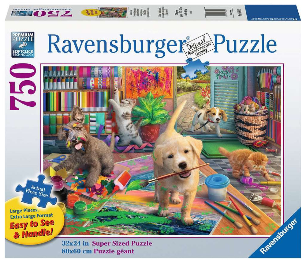 Puzzle: Large Format - Cute Crafters (ONLINE ORDER ONLY)